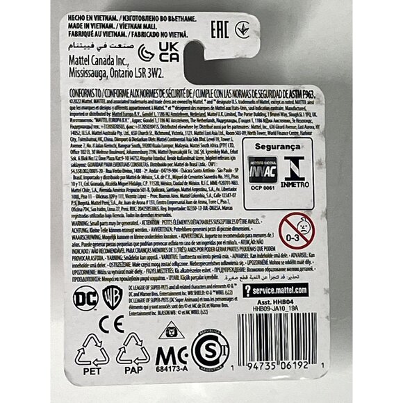 DC Super Pets PB the Pig Micro Figure Mattel Mini Toy 2022 Sealed - Picture 2 of 5